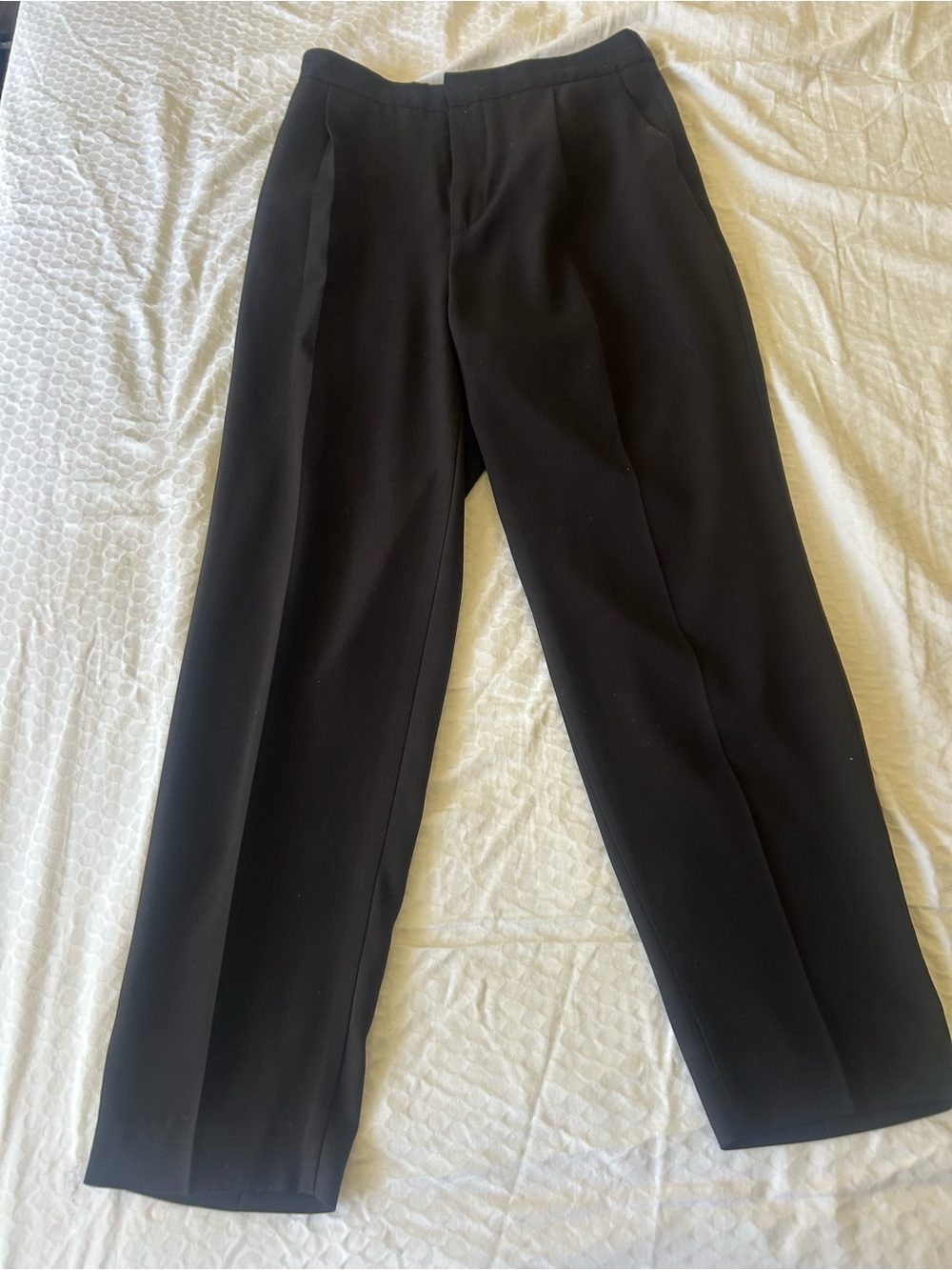 Zara Basic Black Tailored Pants